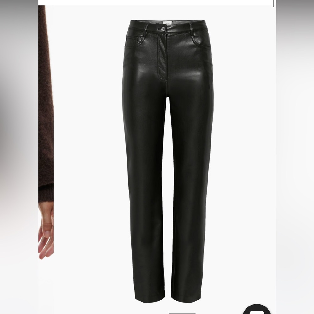 Aritzia Melina Leather Pants